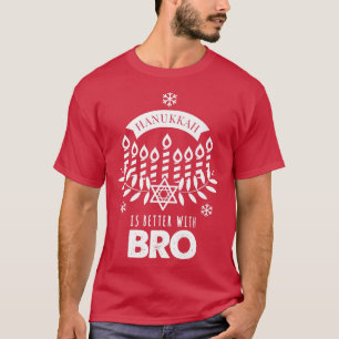 T-shirt Hanoukka va mieux avec Bro Brother Matching Famil