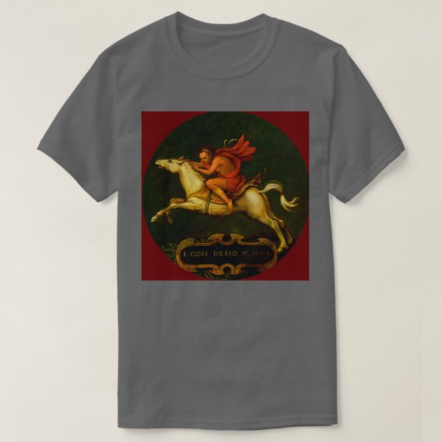 T-shirt Hans Holbein quotUn Allégorie de Passio (Design devant)