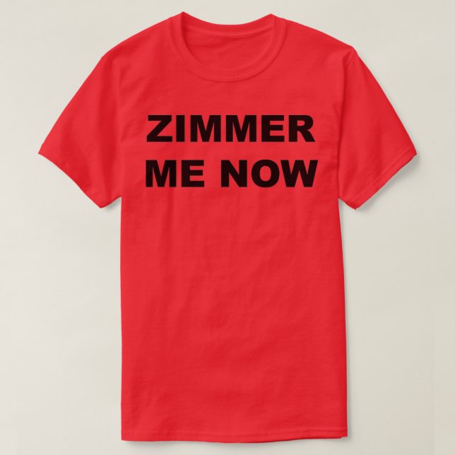 T-SHIRT HANS ZIMMER ME MAINTENANT (Design devant)