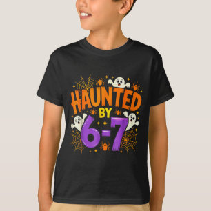 T-shirt Hanté par 67 mème drôle Six Sept fantôme Soky Hall