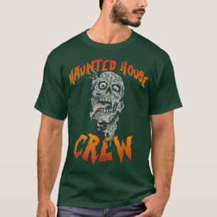 T-shirt Hantée de l'équipage de la maison de garde Hallowe
