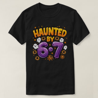 T-shirt Hantée par 6-7 Fantômes et araignées d'Halloween