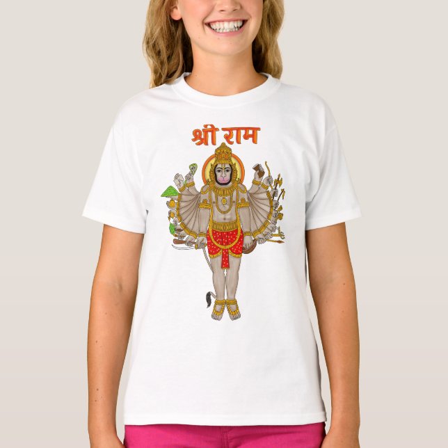 T-Shirt Hanuman (Devant)