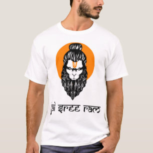 T-shirt Hanuman Jai Shree Ram