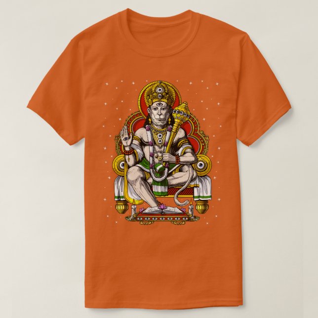 T-shirt Hanuman psychologique (Design devant)