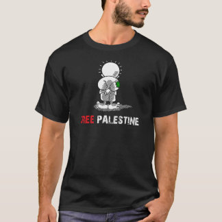 T-shirt hanzalah libre de la Palestine