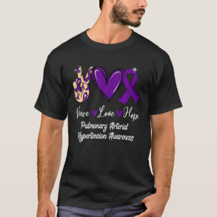 T-shirt HAP Hypertension artérielle pulmonaire Love Hope P