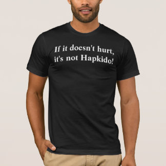 T-shirt Hapkido Hurts