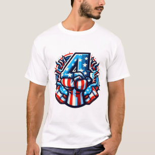 T - Shirt Happy 4 JULY