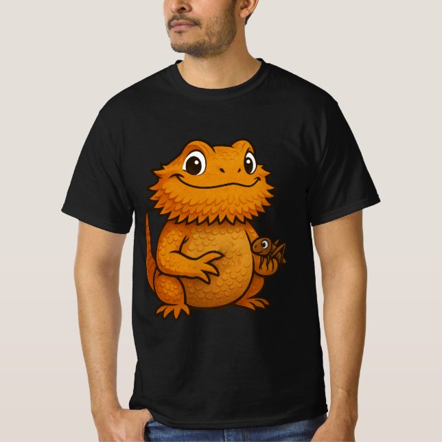 T-shirt Happy Beardie (Devant)