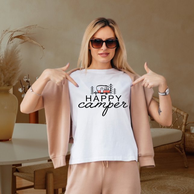 T-shirt Happy camper (Créateur téléchargé)