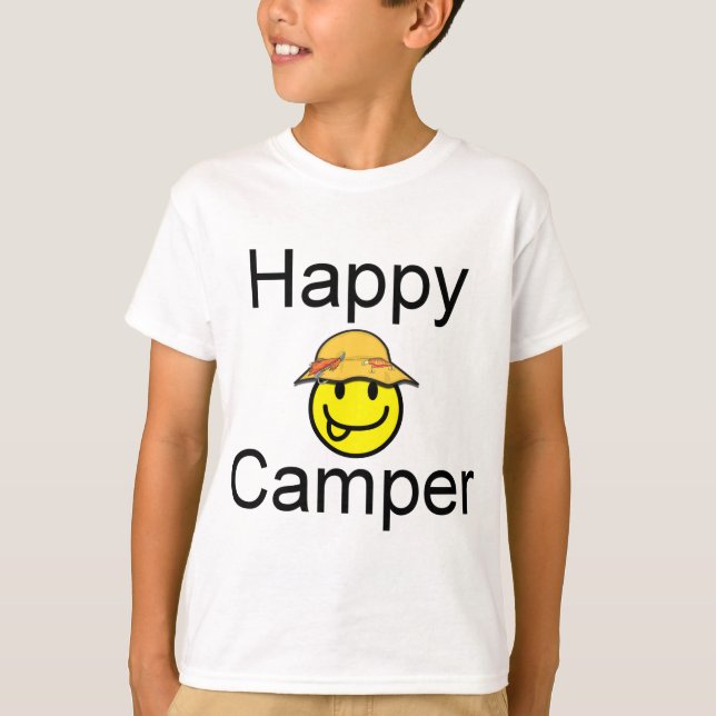 T-shirt Happy Camper (Devant)