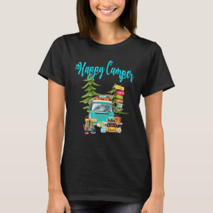T-shirt Happy Camper Camping Roadtrip