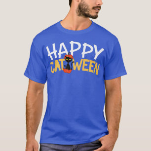 T-shirt Happy Catoween Costume Halloween Trick Ou Treat Ha