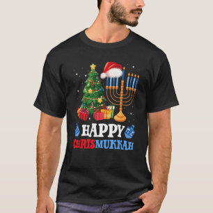T-shirt Happy Chrismukkah Jewish Christmas Hanukkah Chanuk