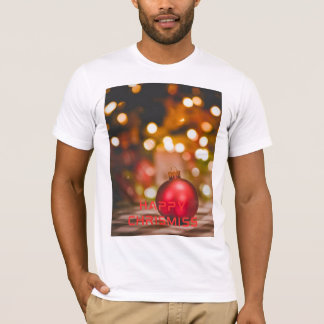 T-shirt Happy christmiss festive t shirt