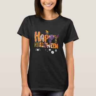 T-shirt Happy Costume d'Halloween mignonne sorcière Citrou