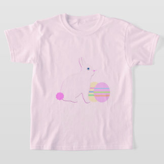 T-shirt Happy Easter Bunny and Eggs 