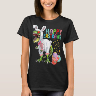 T-shirt Happy Eastrawr T Rex Dinosaur Ados Garçons Est