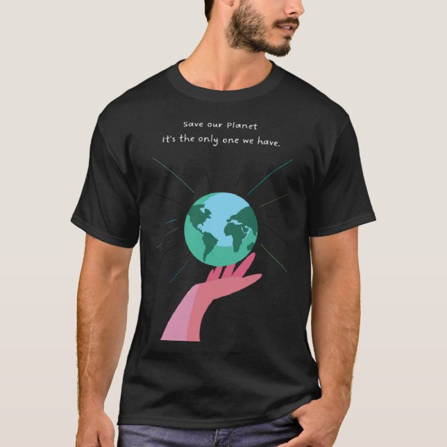 T-shirt Happy Environment Day Our Planet  2 (Devant)