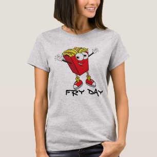 T-shirt happy frday friday tgif drôle de dessin de t-shir