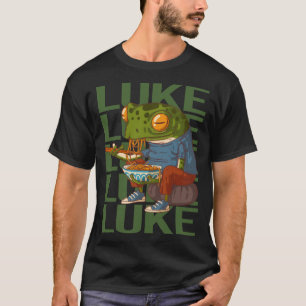 T-shirt Happy Frog - Nom de Luke