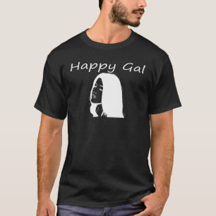 T-shirt Happy Gal Apparel Pour Les Femmes Et Les Filles Im