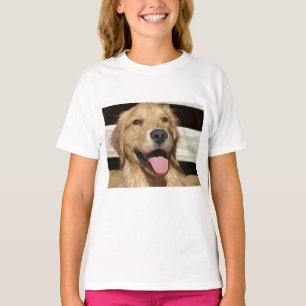 T-shirt Happy Golden Retriever