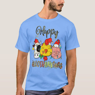 T-shirt happy-hallothanksmas 5