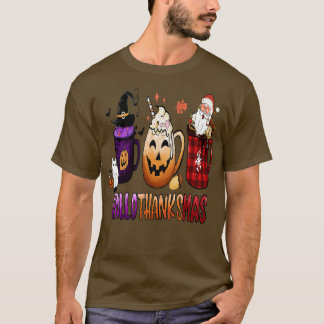 T-shirt happy-hallothanksmas 6