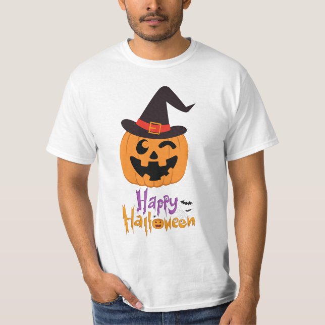 T-shirt Happy Halloween (Devant)