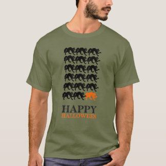 T-SHIRT HAPPY HALLOWEEN CAT