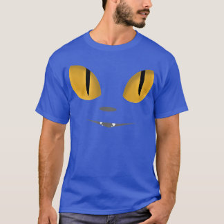 T-shirt Happy Halloween Cat Eyes Éffrayant effrayant Chat