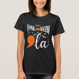 T-shirt Happy Halloween Comma La Shirt Halloween Costume P