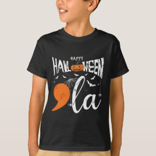 T-shirt Happy Halloween Comma La Shirt Halloween Costume P