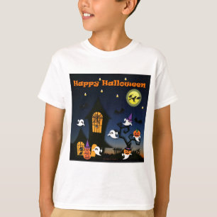 T-shirt Happy Halloween Haunted House