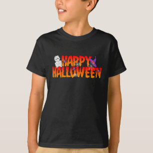 T-shirt Happy Halloween maman Graphic Boy's