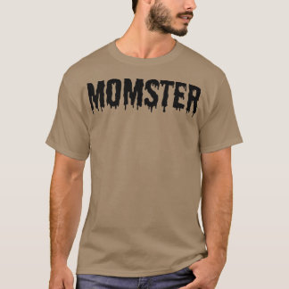 T-shirt Happy Halloween Momster Party T Funny Moms Tee 43