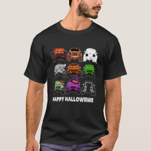 T-shirt Happy Halloweenie HAPPY HALLOWEEN VOITURES AMATEUR