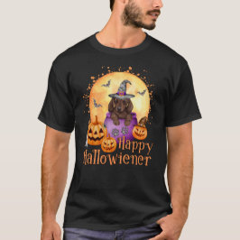 T-shirt Happy Hallowiener Dachshund Puppy Halloween