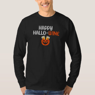 T-shirt Happy HalloWine Halloween Vin Hallo