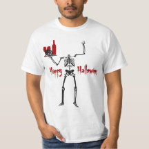 Happy Hallowine Skeleton sans tête