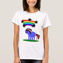 T-shirt Happy Hippy Rainbow Unicorn