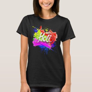 T-shirt Happy Holi 2022 India Colours Spring Festival Hind