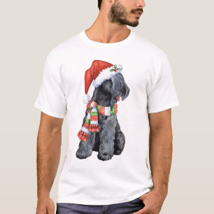 T-shirt Happy Howliday Kerry Blue Terrier
