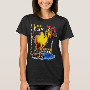 T-shirt happy Hump Day Camel pour mercredi Devinez ce que 