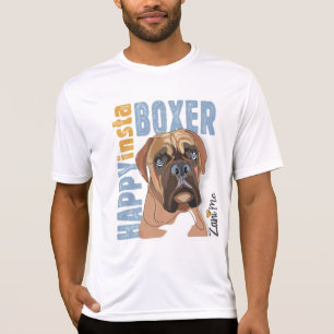 T-shirt Happy Insta Boxer - Zani Mo Dog
