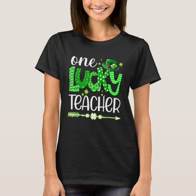 T-shirt Happy Jour de la Saint Patrick mignon Un Chamer Pr (Devant)