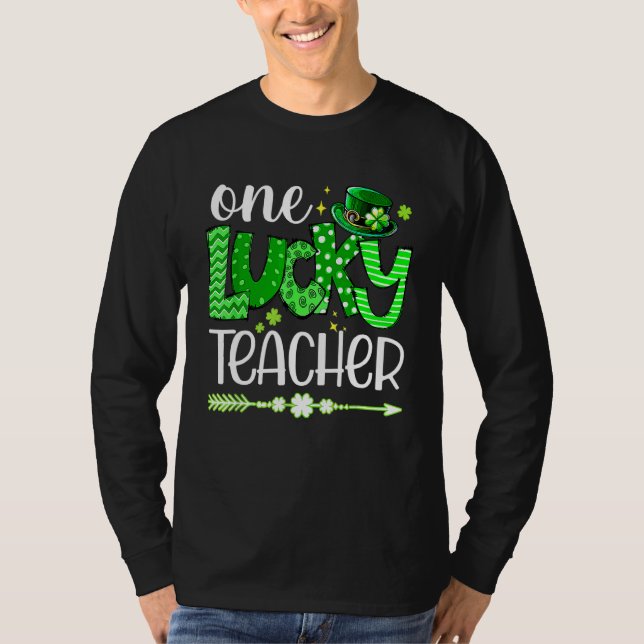 T-shirt Happy Jour de la Saint Patrick mignon Un Chamer Pr (Devant)