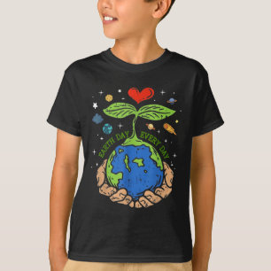 T-shirt Happy Jour des terres 2024 Sauvez Notre Planète Mi